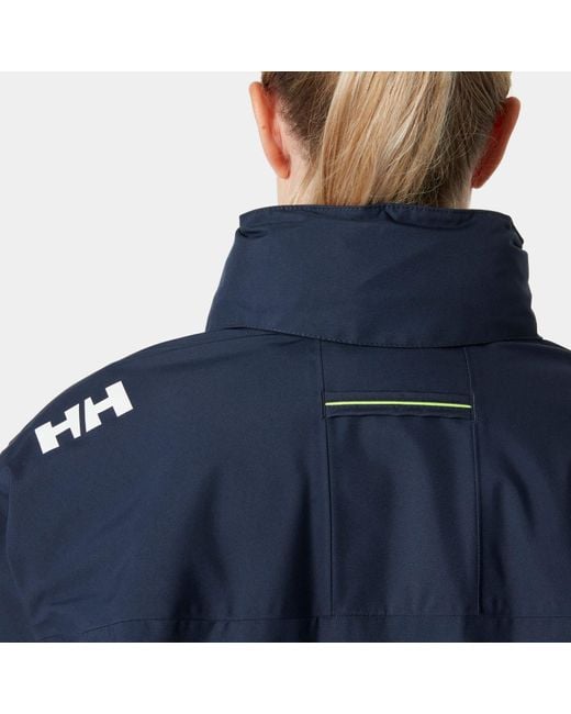 Helly Hansen Blue Hooded Crew Midlayer Plus Jacket 2.0