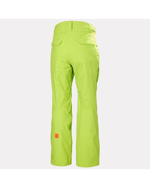 Helly Hansen Green Sogn Insulated Cargo Ski Pants for men