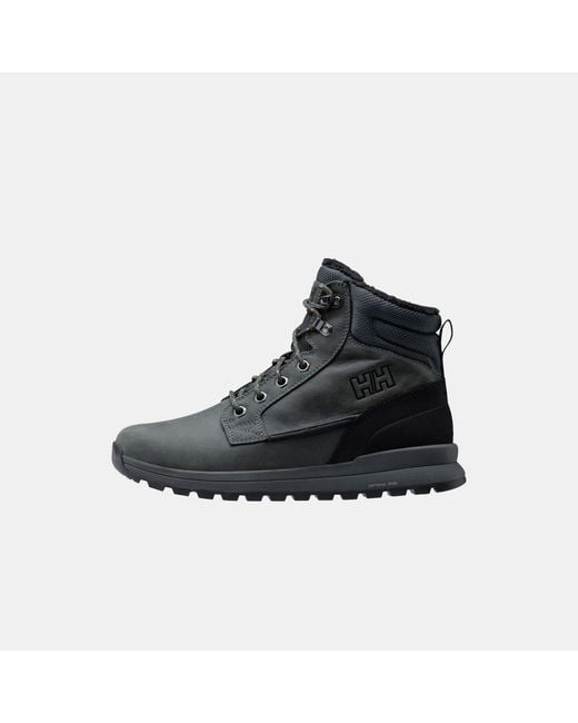 Helly Hansen Black Helly-hansen Kelvin Lx Waterproof Leather Winter Boots for men