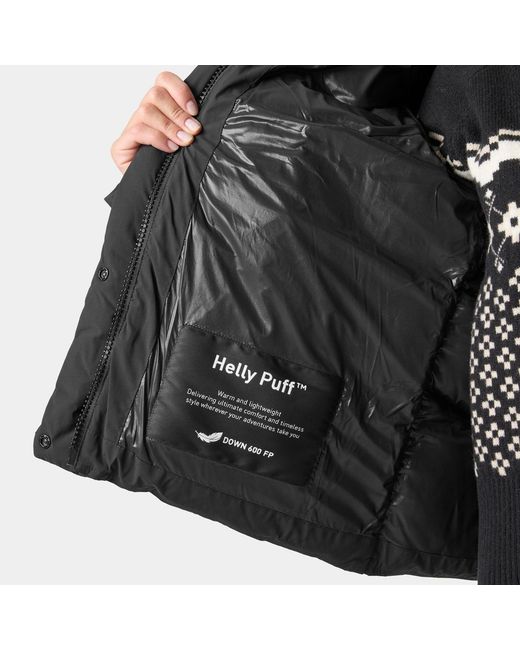 Helly Hansen Black Helly Puff Down Jacket
