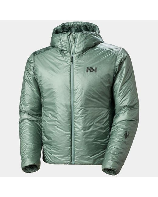 Helly Hansen Green Odin Everdown Hooded Jacket for men
