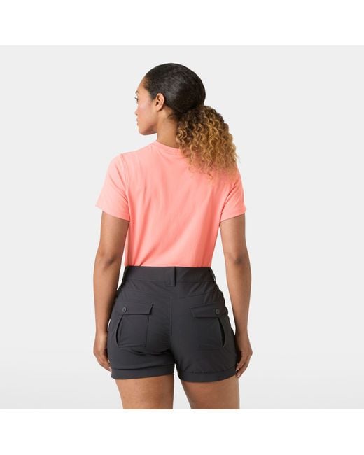 Helly Hansen Red Lifa Active Solen T-Shirt