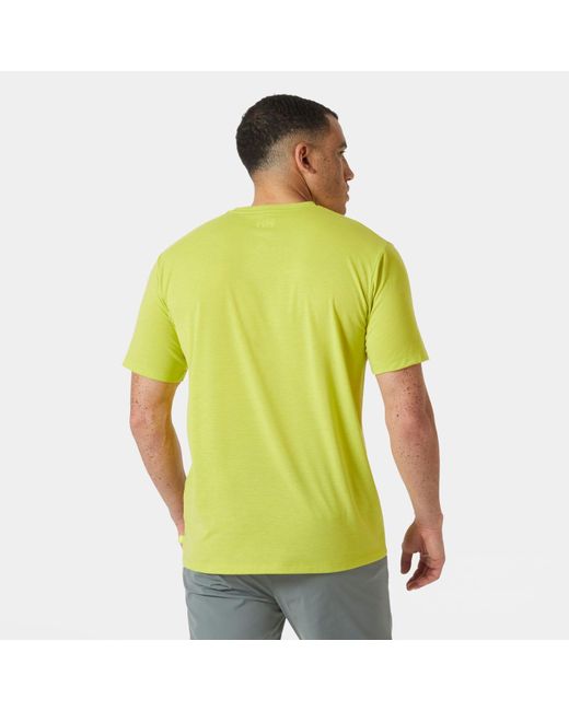 Helly Hansen Green Skog Recycled Graphic T-Shirt for men