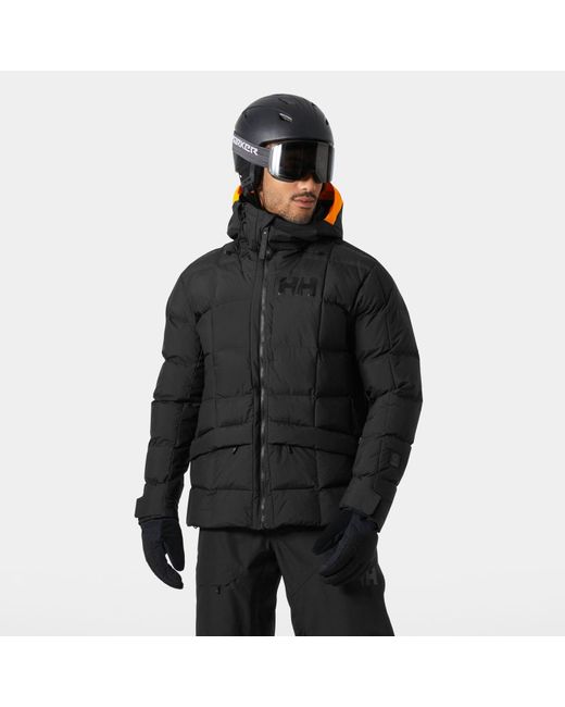 Helly Hansen Black Emiko Ridable Puffy Jacket for men