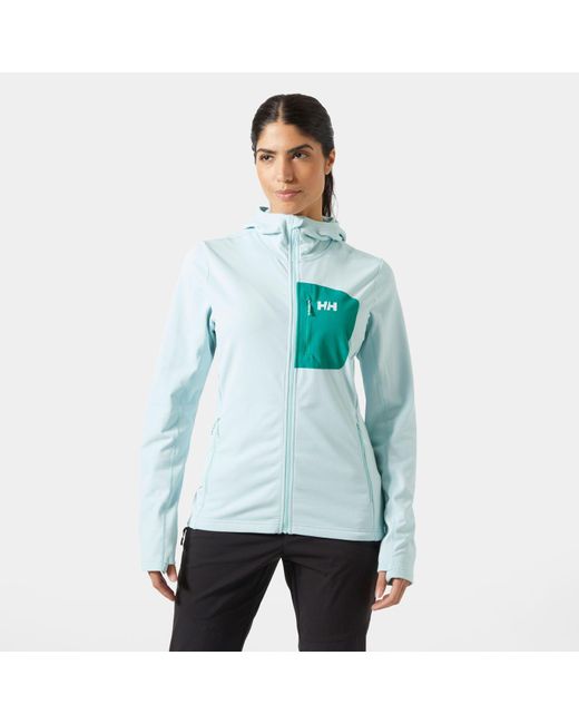 Helly Hansen Blue Versalite Hooded Fleece Jacket