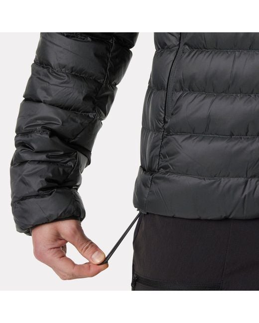 Helly Hansen Black Verglas Down Jacket 2.0 for men