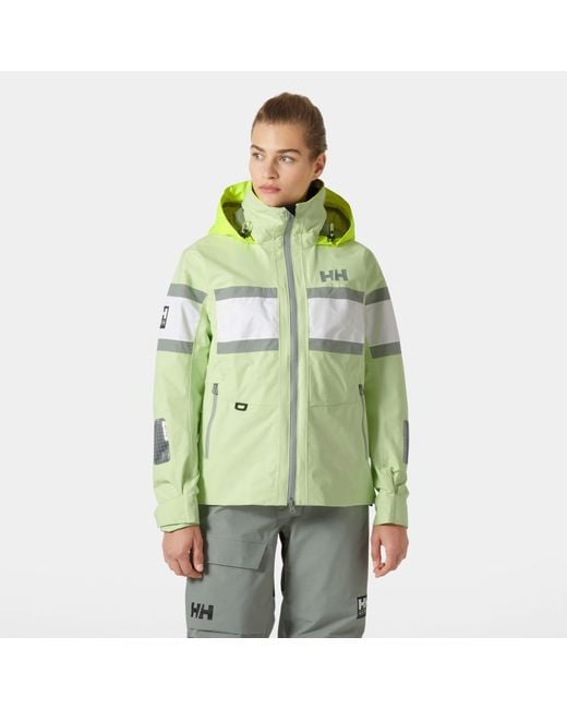 Helly Hansen Green Damen Salt Original Segeljacke