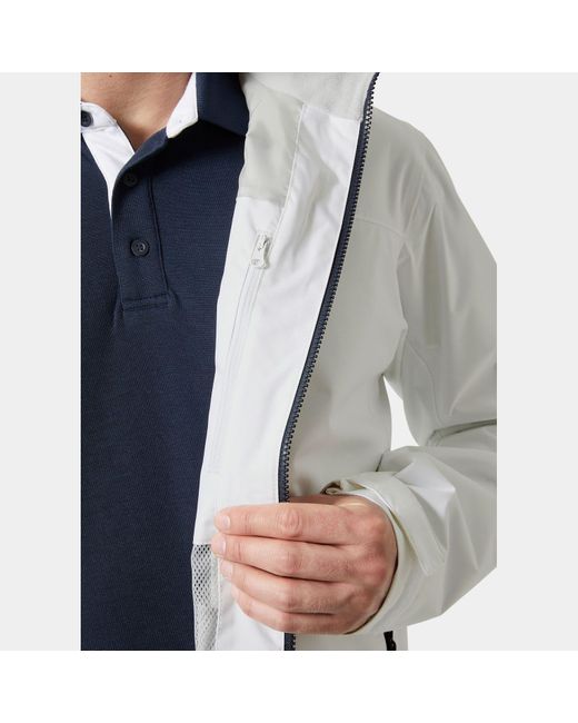 Helly Hansen Gray Crew Jacket 2.0 for men