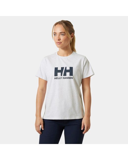 Helly Hansen White Hh Logo T-Shirt 2.0