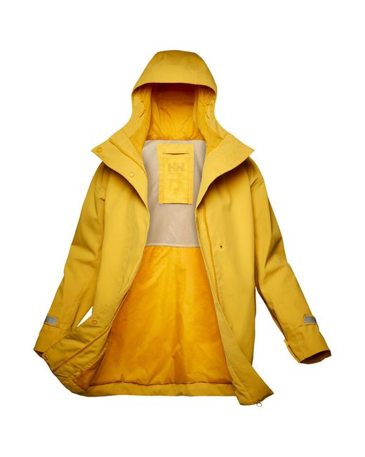 Helly Hansen Jane Rain Jacket in Yellow | Lyst UK