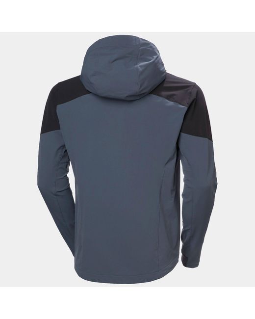 Helly Hansen Blue Blaze Hooded Softshell Jacket for men