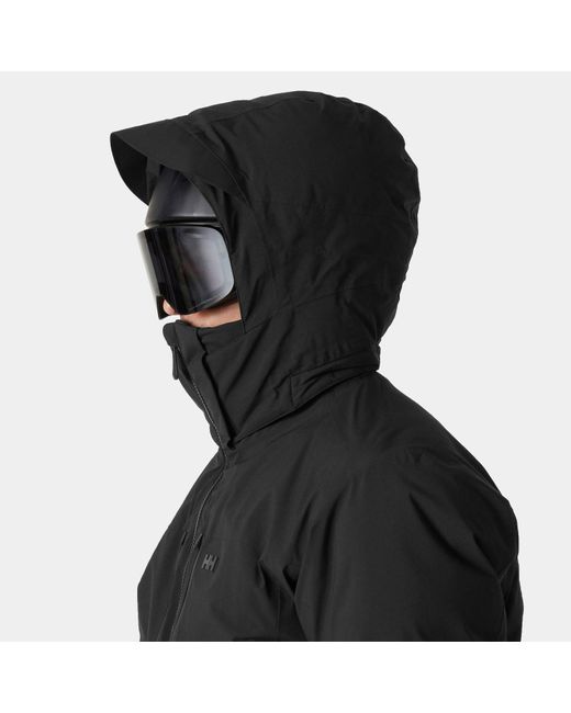 Helly Hansen Black Kvitfjell Infinity Down Ski Jacket for men