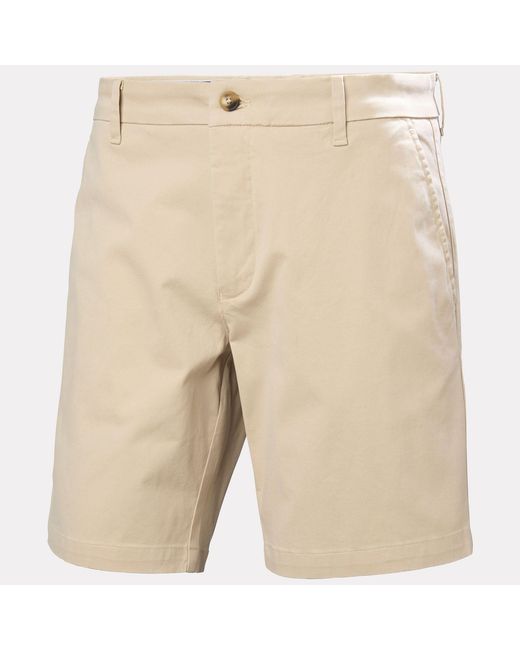 Helly Hansen Natural Bryggen Chino Shorts for men