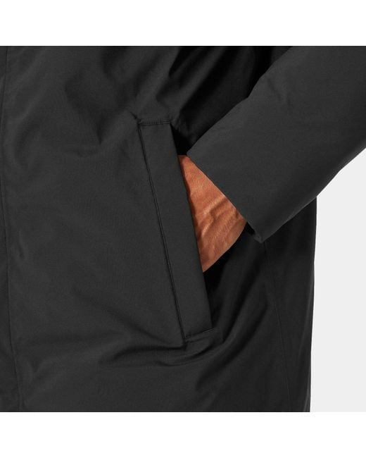 Helly Hansen Black Urban Pro Helly Tech Down Coat for men