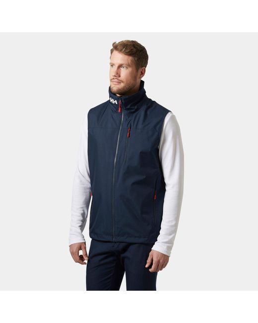 Helly Hansen Blue Crew Vest 2.0 for men