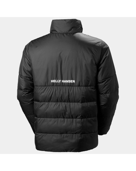 Helly Hansen Black Oslo Light Puffy Jacket for men