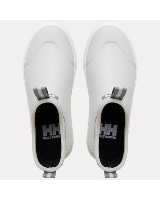 Helly Hansen White Seaspray Rain Boots