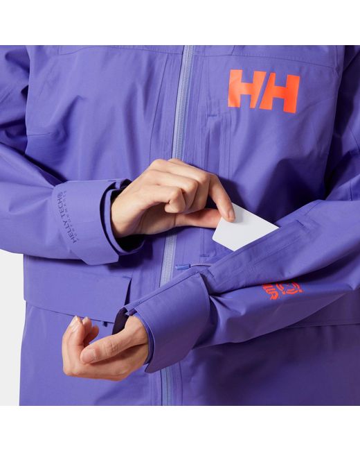Helly Hansen Purple Emiko Shell Jacket