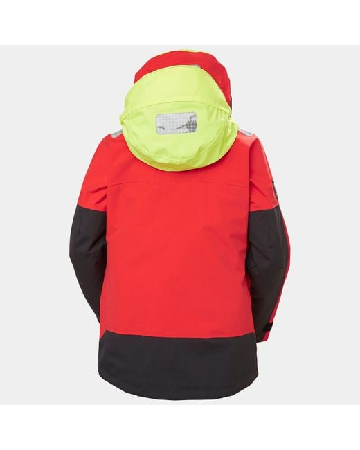 Helly Hansen Red Skagen Offshore Sailing Jacket