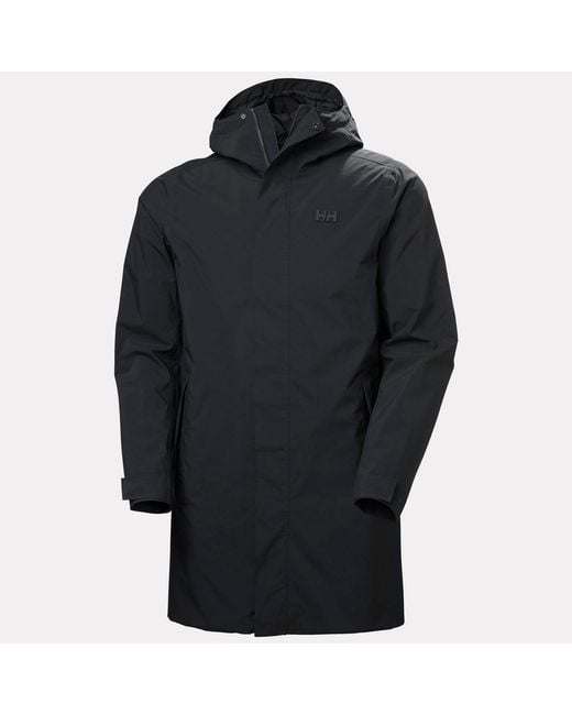 Helly Hansen Black Brussel Raincoat for men