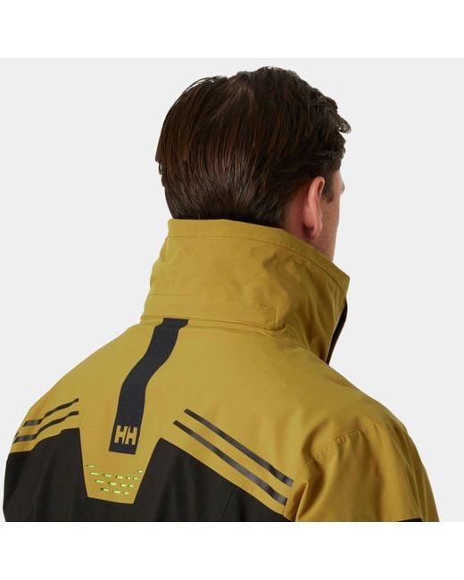 Helly Hansen Black Alpha Infinity Waterproof Ski Jacket for men