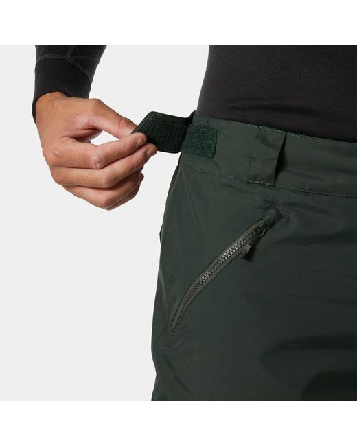 Helly Hansen Black Sogn Insulated Cargo Ski Pants for men