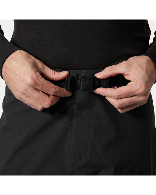 Helly Hansen Black Odin Backcountry Infinity Shell Trousers for men