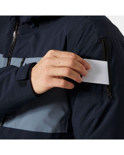 Helly Hansen Blue Gravity Insulated Ski Jacket for men