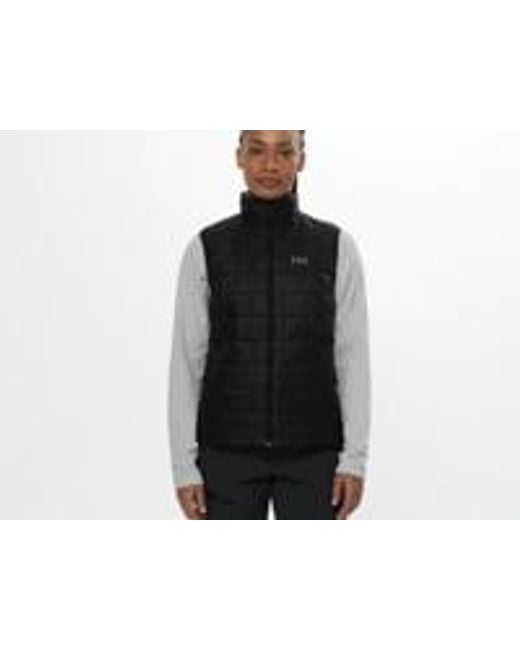 Helly Hansen Black Lifaloft Insulated Vest