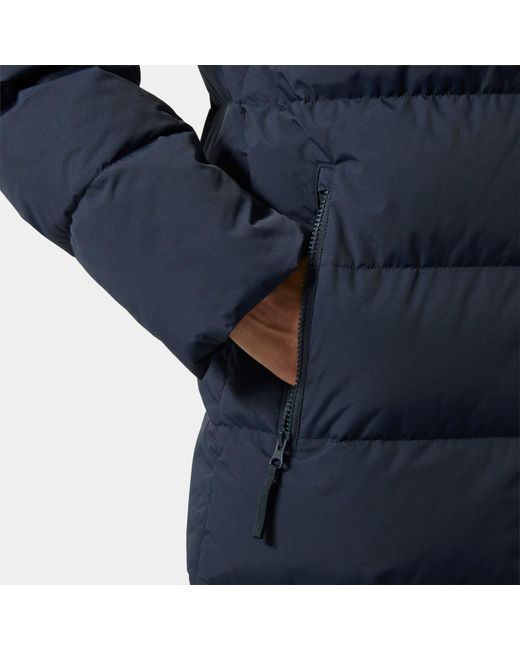 Helly Hansen Blue Aria Long Parka