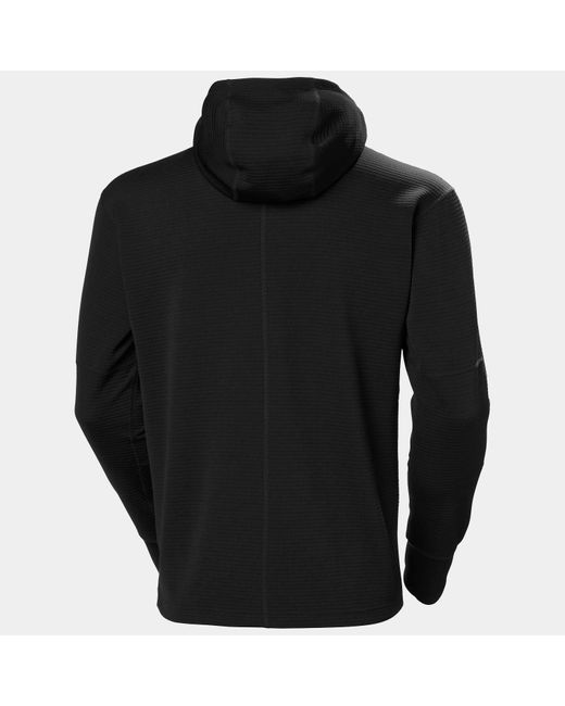 Helly Hansen Black Evolved Air Hooded Midlayer for men