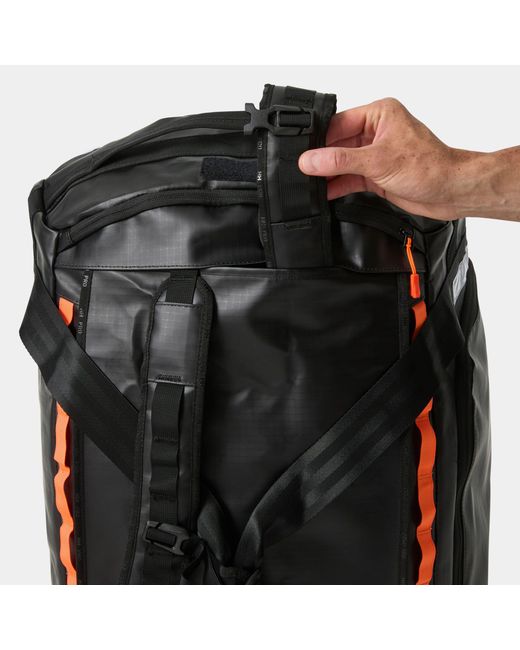 Helly Hansen Black Guide Duffel Bag, 90L Std