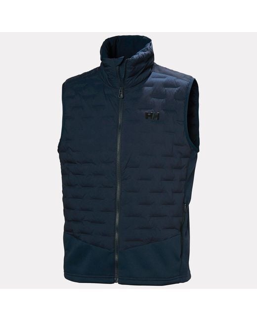 Helly Hansen Blue Hp Hybrid Stretch Insulator Vest for men