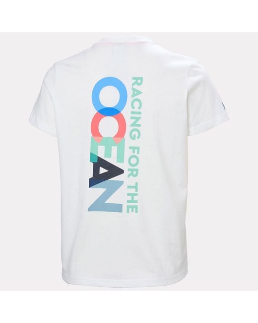 Helly Hansen White The Ocean Race T-Shirt