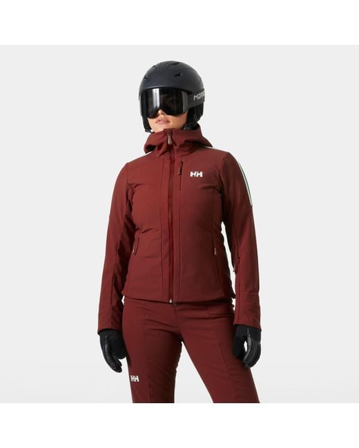 Helly Hansen Red Avanti 3-In-1 Softshell Ski Jacket for men