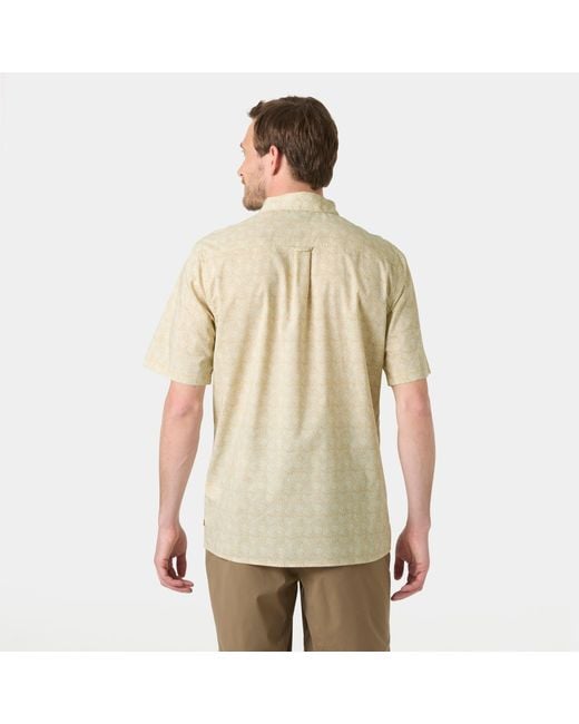 Helly Hansen Natural Viken Short Sleeve Shirt for men