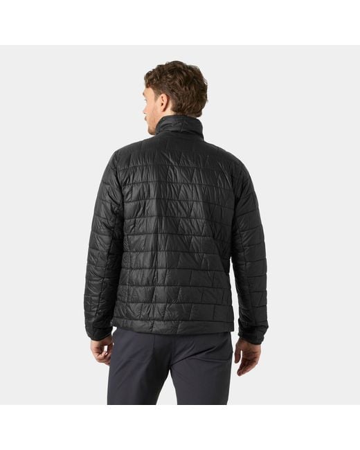 Helly Hansen Black Lifaloft Insulator Jacket for men