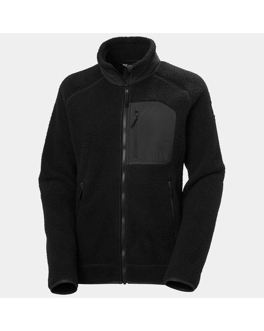Helly Hansen Black Imperial Pile Fleece Block Jacket