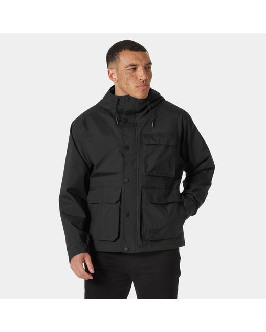 Escape Utility Rain Jacket Hombre Helly Hansen de hombre de color Black