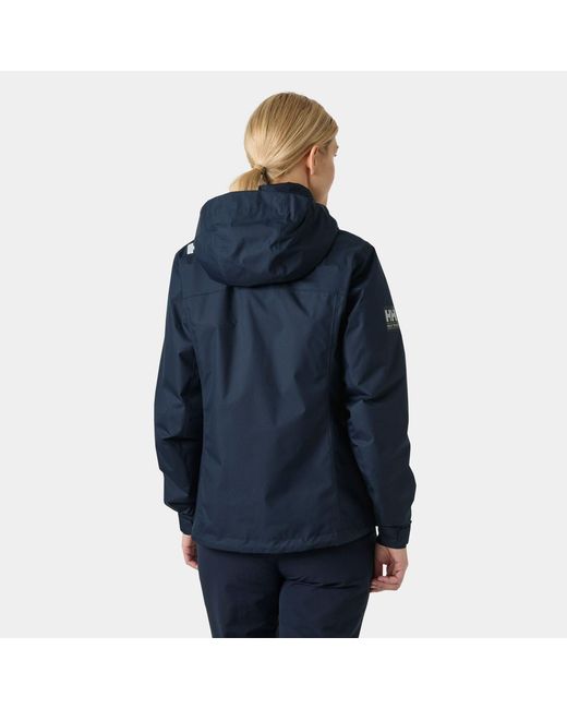 Helly Hansen Blue Crew Hooded Pile Jacket