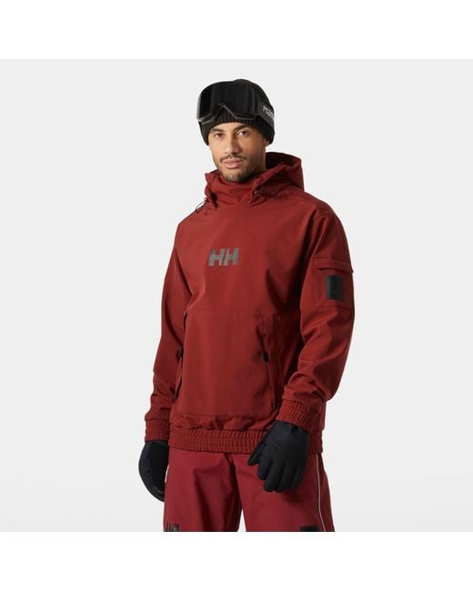 Helly Hansen Red Ullr D Ridable Hoodie