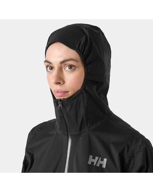 Helly Hansen Black Momentum 3-Layer Stretch Jacket