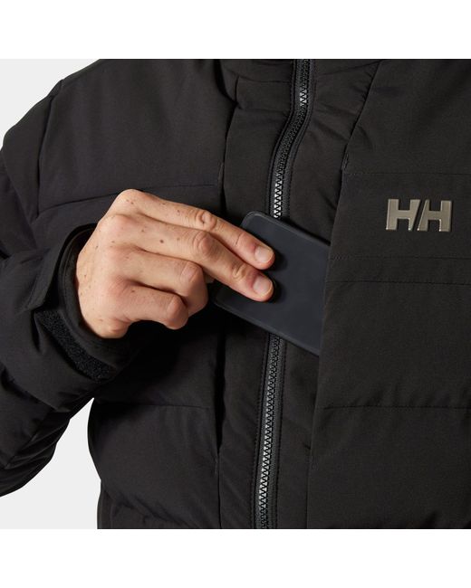Helly Hansen Black Bossanova Puffy Jacket for men