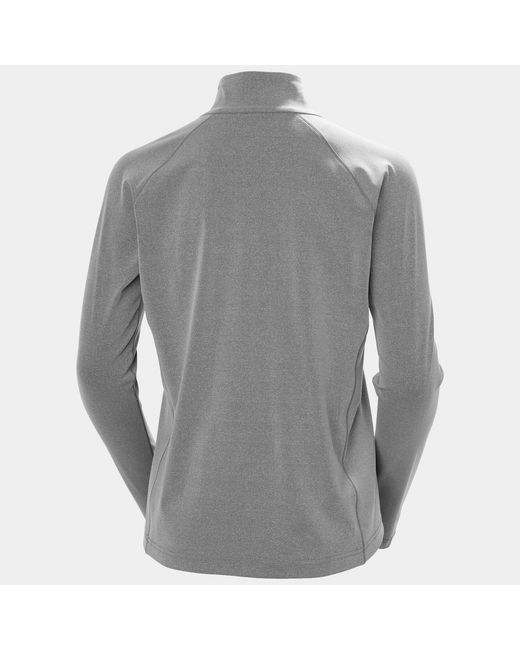 Tyri Half-Zip Mujer Helly Hansen de color Gray