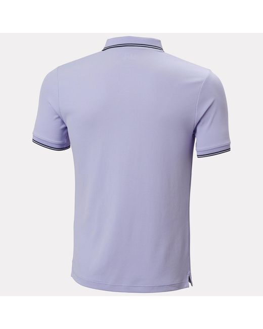 Helly Hansen Purple Kos Marine Quick-Dry Polo for men