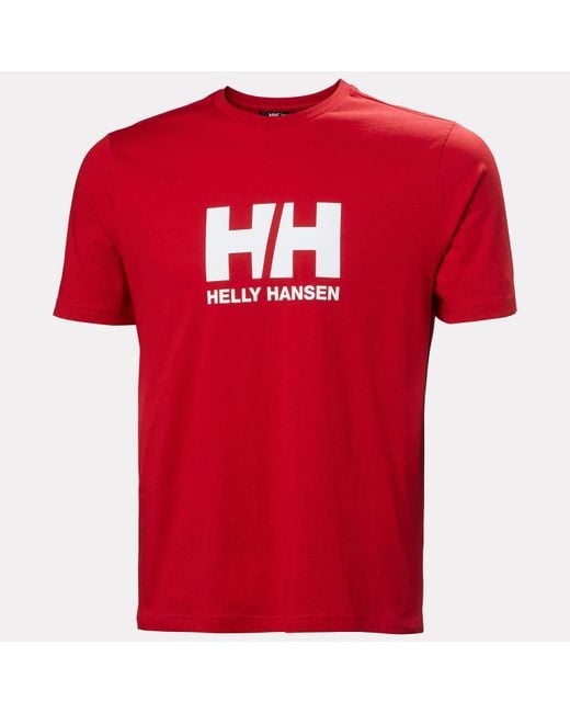 Helly Hansen Red Hh Logo T-Shirt 2.0 for men