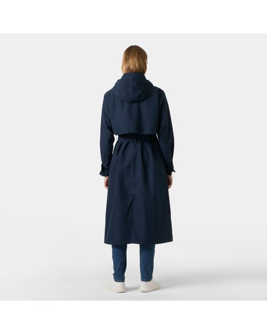 Helly Hansen Blue Avenue Trench