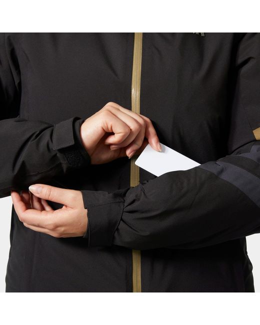 Helly Hansen Black Panorama Insulated Jacket