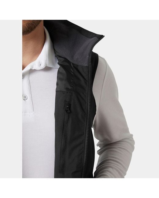Helly Hansen Black Crew Vest 2.0 for men