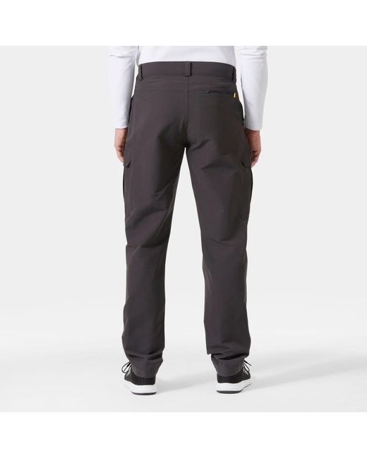 Helly Hansen Gray Hh Quick-Dry Softshell Cargo Pants for men